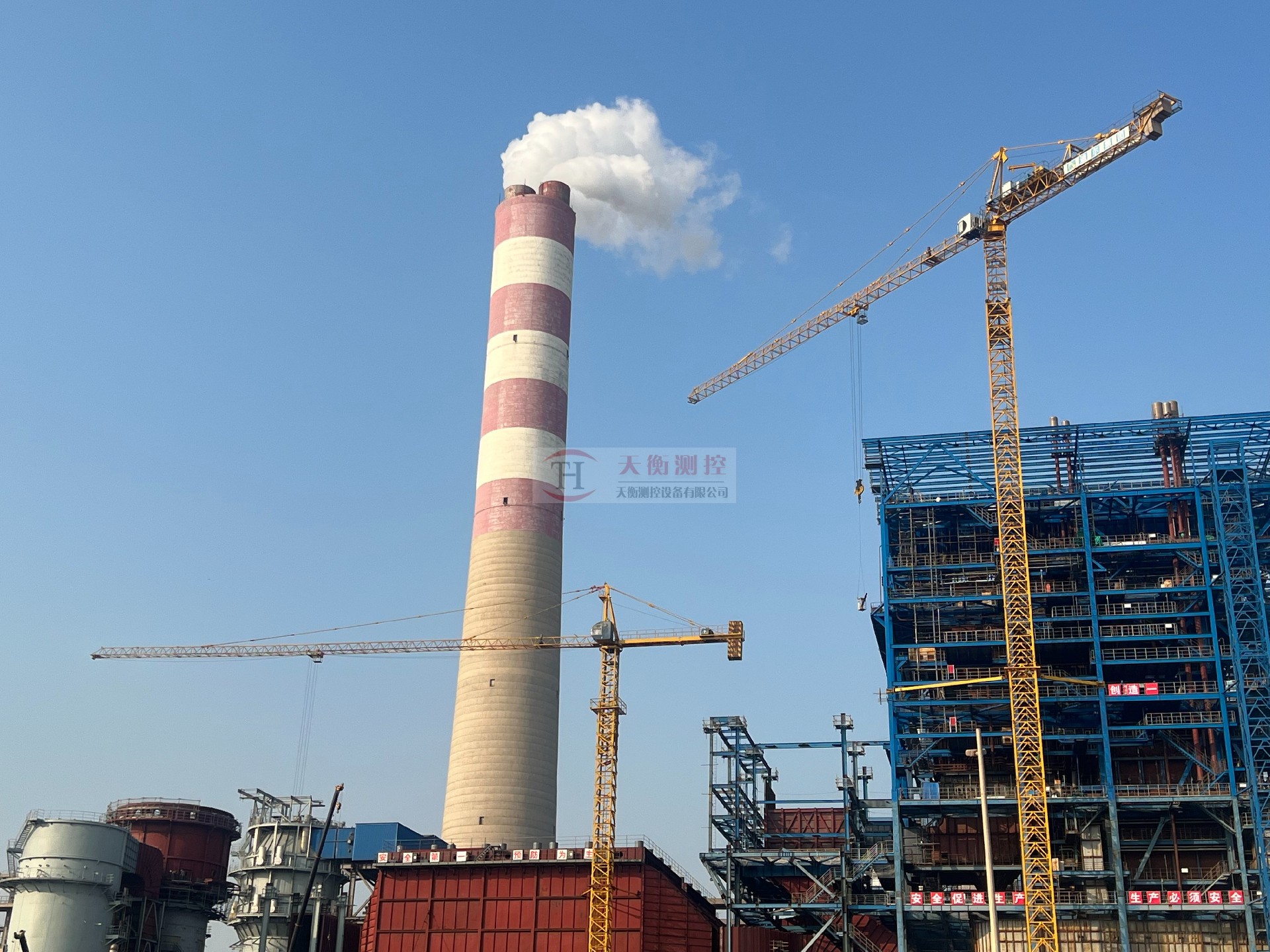 山東熱電廠草莓视频91污及采樣機項目